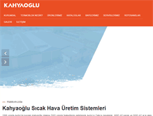 Tablet Screenshot of kahyaoglu.com.tr